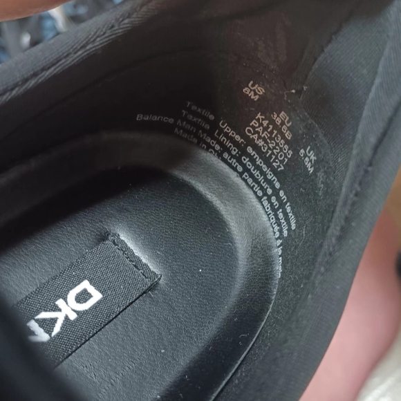 DKNY Black Slip-On Sneakers Like New - Picture 9 of 10